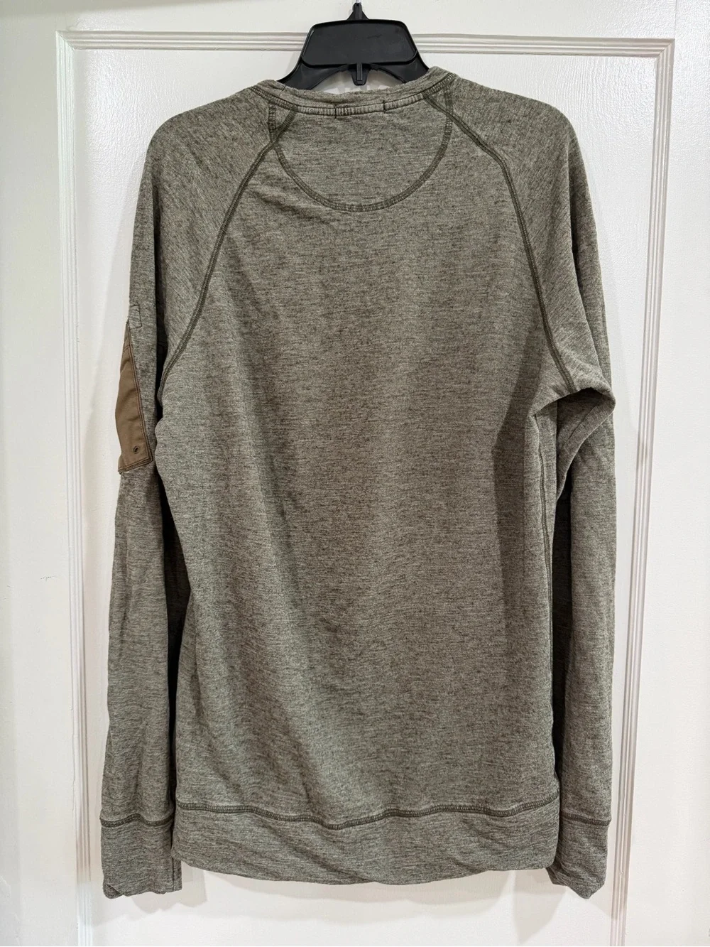 Burberry Olive Gray Crewneck Sweater